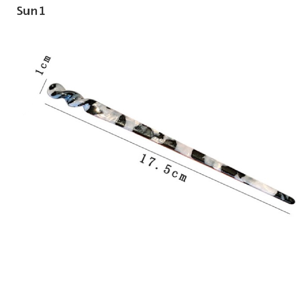 Sun1 &gt; Trâm Cài Tóc Bằng Nhựa resin Acetate Phong Cách Trung Hoa Cho Nữ