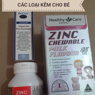 Kẽm biocare zinc - uk