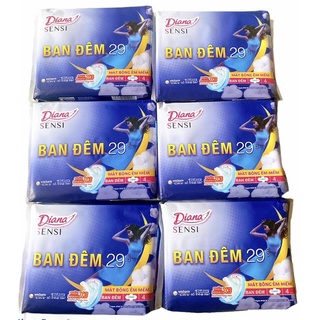 [ che tên SP] BVS DIANA SENSI BAN ĐÊM 29CM 4 MIẾNG
