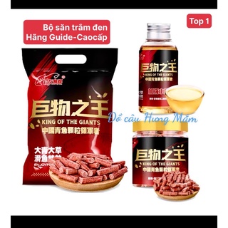Bộ câu cá trắm đen Hãng guide, mồi săn trắm đen top 1