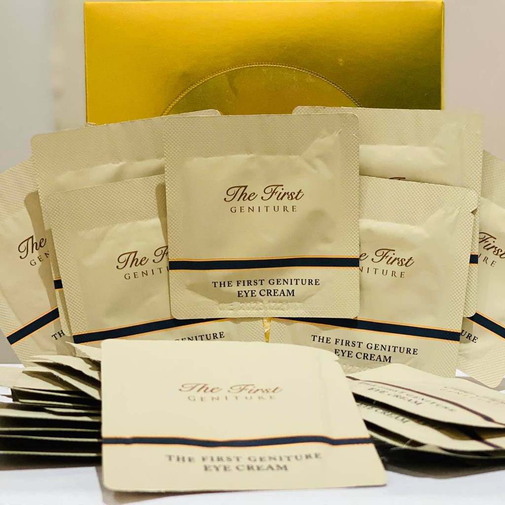Gói Kem dưỡng mắt Ohui The First Eye Cream 1ml_date mới nhất_𝐄𝐁𝐈𝐒𝐔 𝐂𝐎𝐒𝐌𝐄𝐓𝐈𝐂𝐒