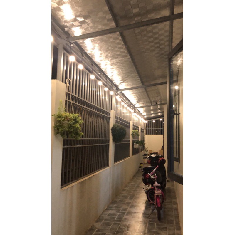 DÂY ĐUI ĐÈN CHỐNG NƯỚC TRANG TRÍ NGOÀI TRỜI