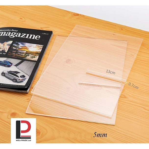 Giá mica trưng bày album ảnh, sách, tạp chí