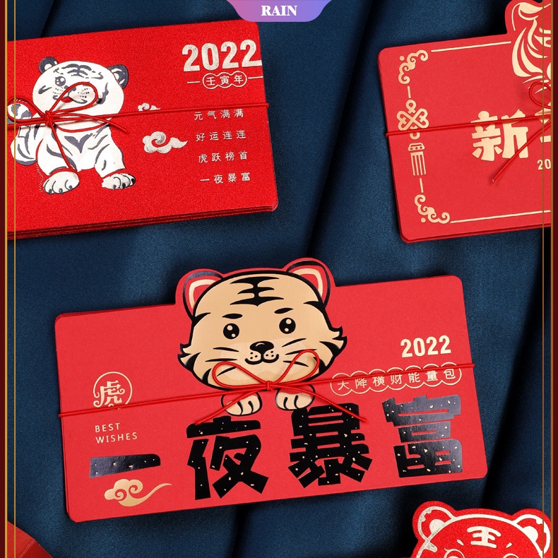 Bao Lì Xì Đỏ Sáng Tạo Cho Năm Mới 2022