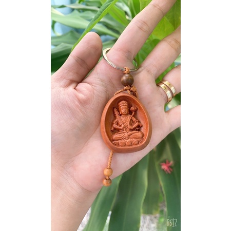Móc khoá gỗ phật bổn mệnh