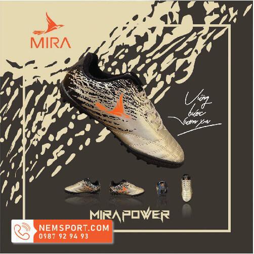 Giày Đá Bóng Mira Power TF - Tặng Túi Rút Đi Kèm