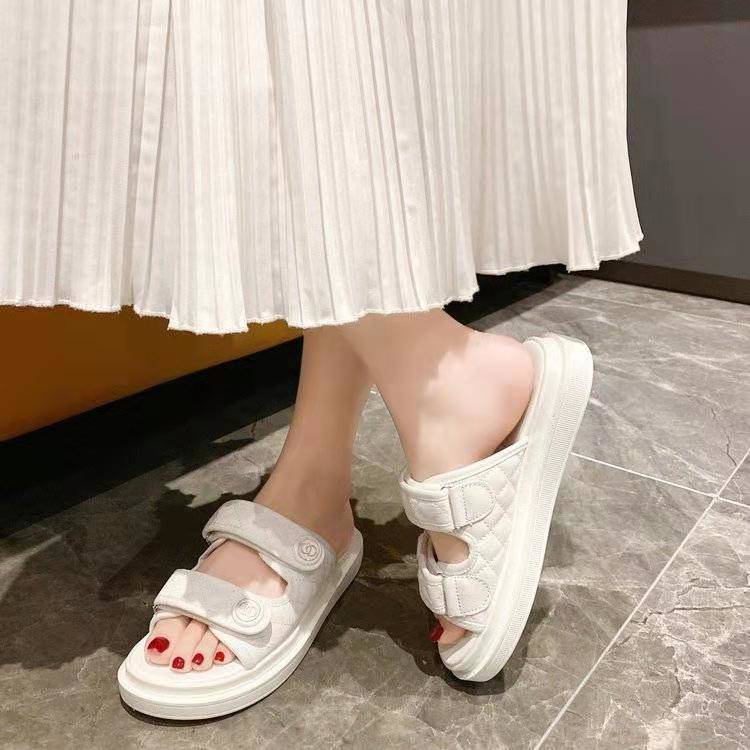 Dép Sandal Đế Dày Chống Trượt Thời Trang Mùa Hè Hàn Quốc
