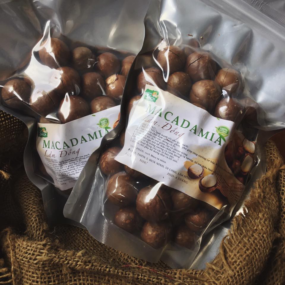 Hạt Macca Sạch Di Lâm Đồng 1kg Loại cao cấp