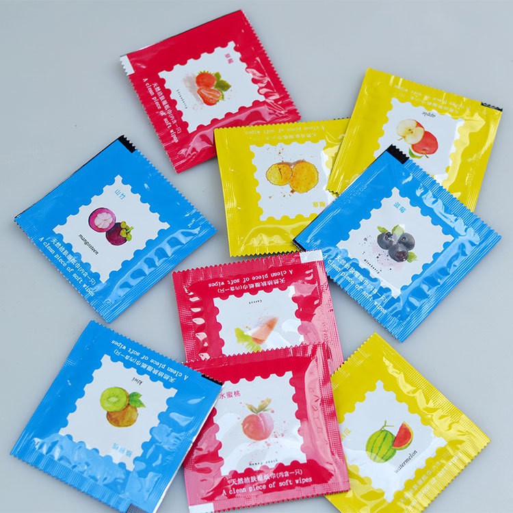 Set 5 Khăn Giấy Ướt Gói Vuông Kiểu BCS - Giao ngẫu nhiên