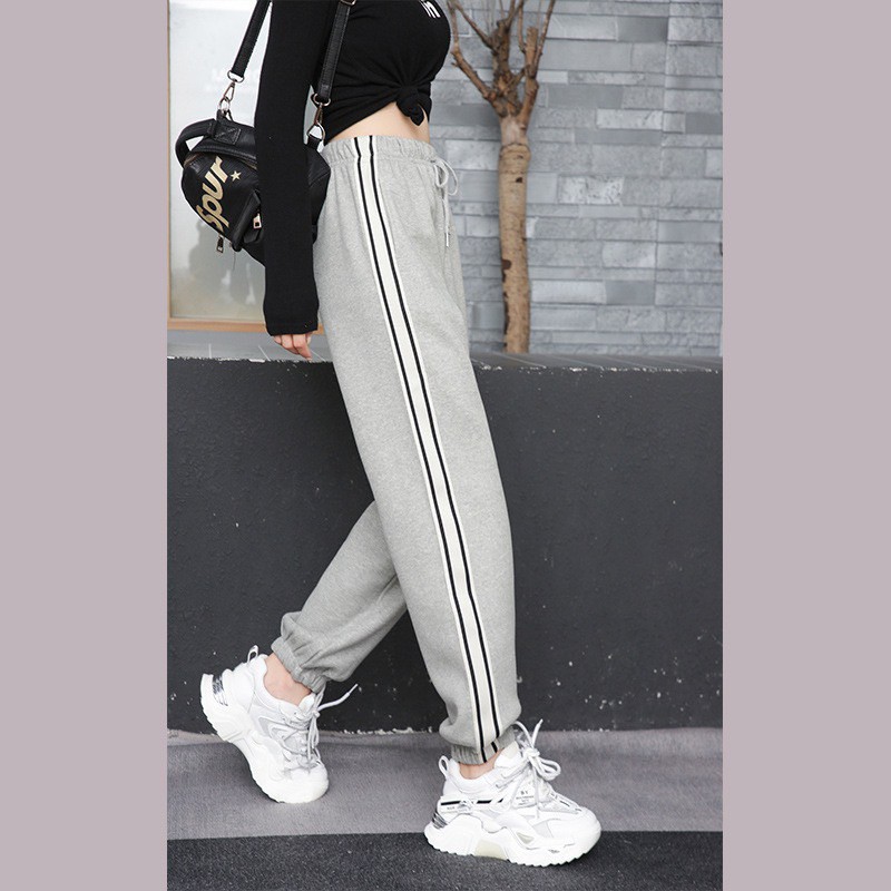 Quần Jogger Nữ Nhung Tăm 3 Màu Mẫu 2021