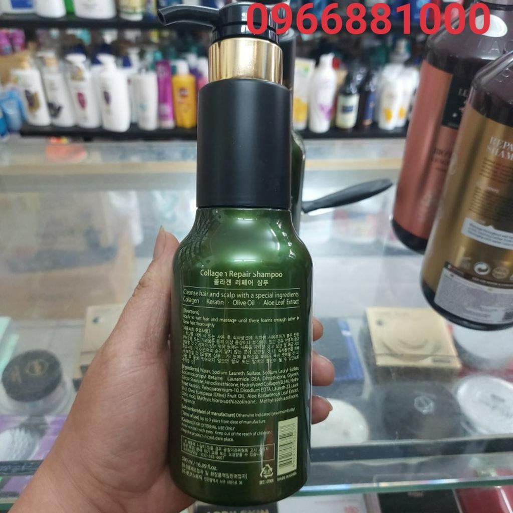 Bộ Dầu Gội Xả Sophia Collagen 500ml+500ml Phục Hồi Siêu Mượt myphamtienthoi.vn