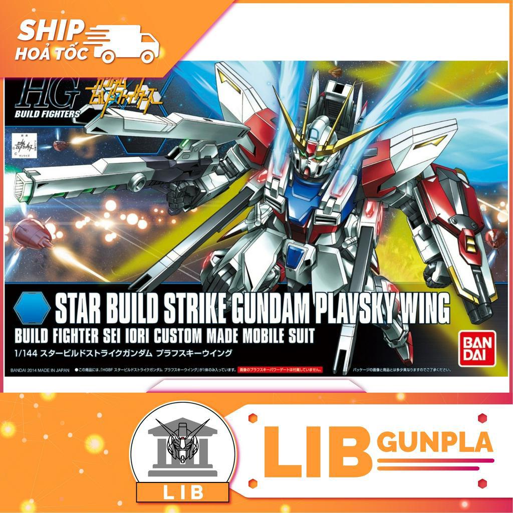 Mô hình lắp ráp Gundam HG BF 1/144 Star Build Strike Gundam Plavsky Wing