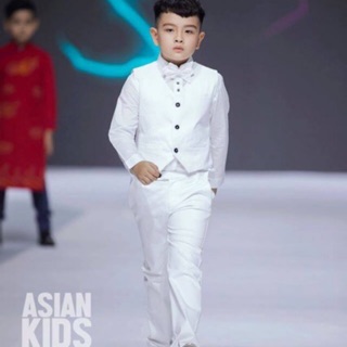 Bộ Vest bé trai, gồm 2 món ghi lê và quần, giá 398 giảm 50% còn 199 k