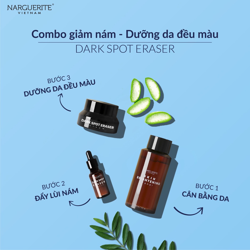 SERUM GIẢM NÁM, TÀN NHANG, NGĂN NGỪA LÃO HÓA DARK SPOT ERASER NARGUERITE (20ml)