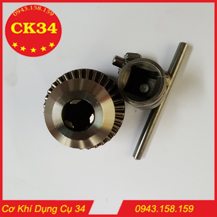 Đầu chuyển bulong sang đầu kẹp mũi khoan 13ly khóa tay