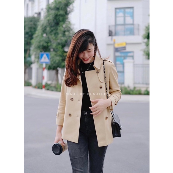 BEAUTEBYV - Áo Trench Coat 2021 (Ảnh thật ở cuối)