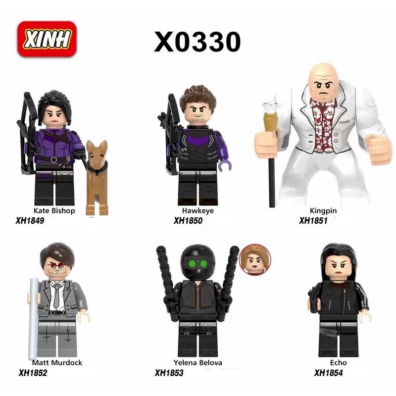 Mô Hình lego Nhân Vật Marvel avengers Cho Trẻ Em