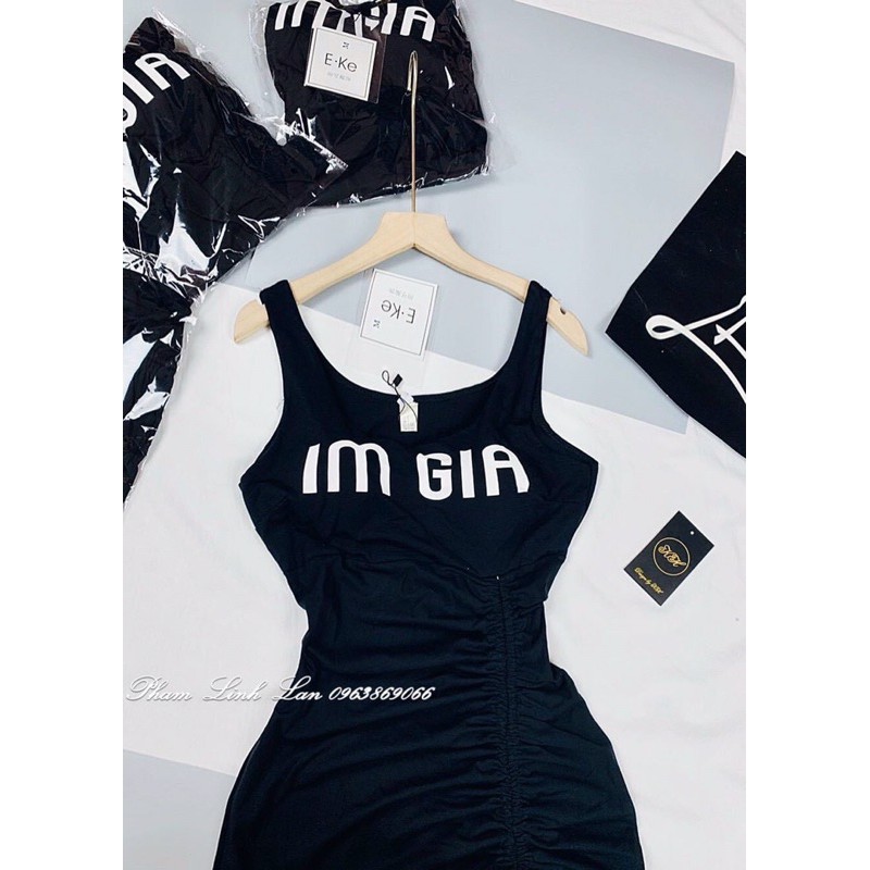 [Rẻ vô địch]- Đầm 2 dây - Đầm body xẻ tà | BigBuy360 - bigbuy360.vn