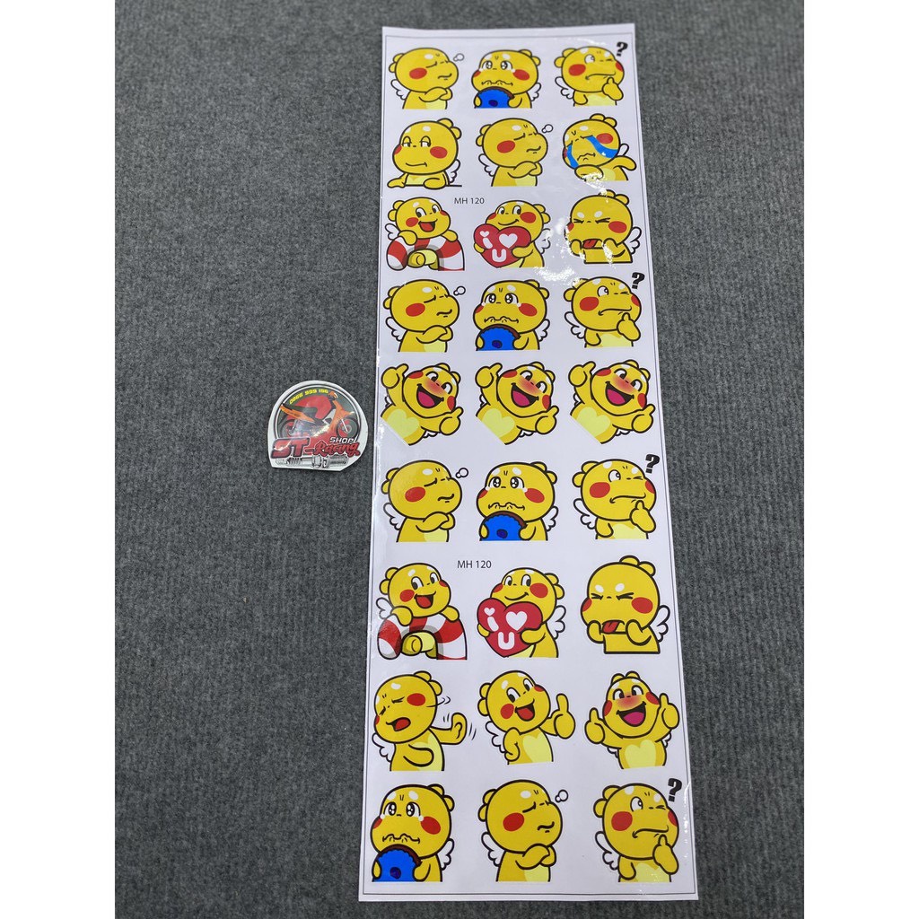 Tem Logo Stick đẹp dán xe, đa dạng mẫu mã ( giá cả bảng )
