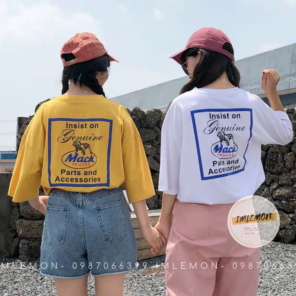 [Freeship 50k][Ảnh Thật] Áo Thun 4D MACK TRUCK Siêu Hot 2019