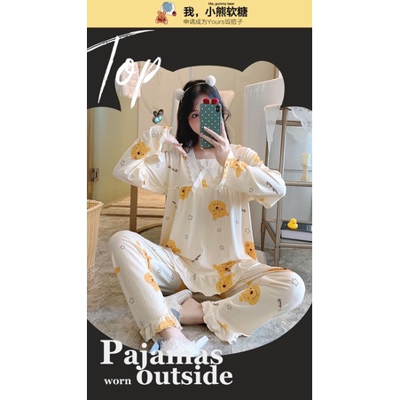 Bộ đồ ngủ mặc nhà bigsize hàng quảng châu CÓ SẴN