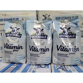 [ Túi 1Kg] Sữa Bột Ít Béo DEVONDALE VITAMIN PLUS - Sữa Bột Úc
