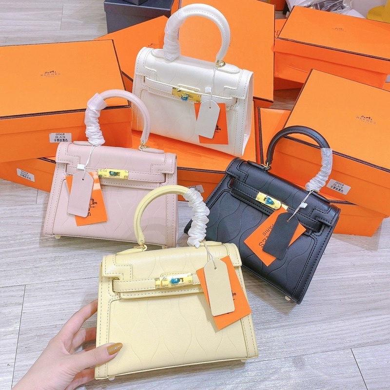 Túi HM Vân sóng Mới Size 20