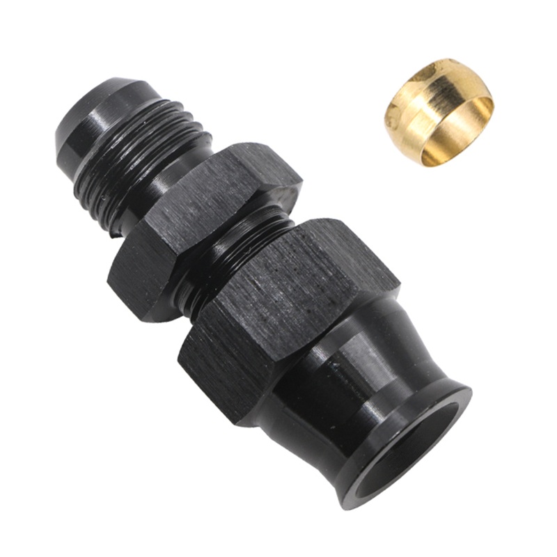 Ống Dẫn Nhiên Liệu 5 / 16 &quot;Sang 6AN AN6 Male Sang 3 / 8&quot; Male Bằng Nhôm Màu Đen