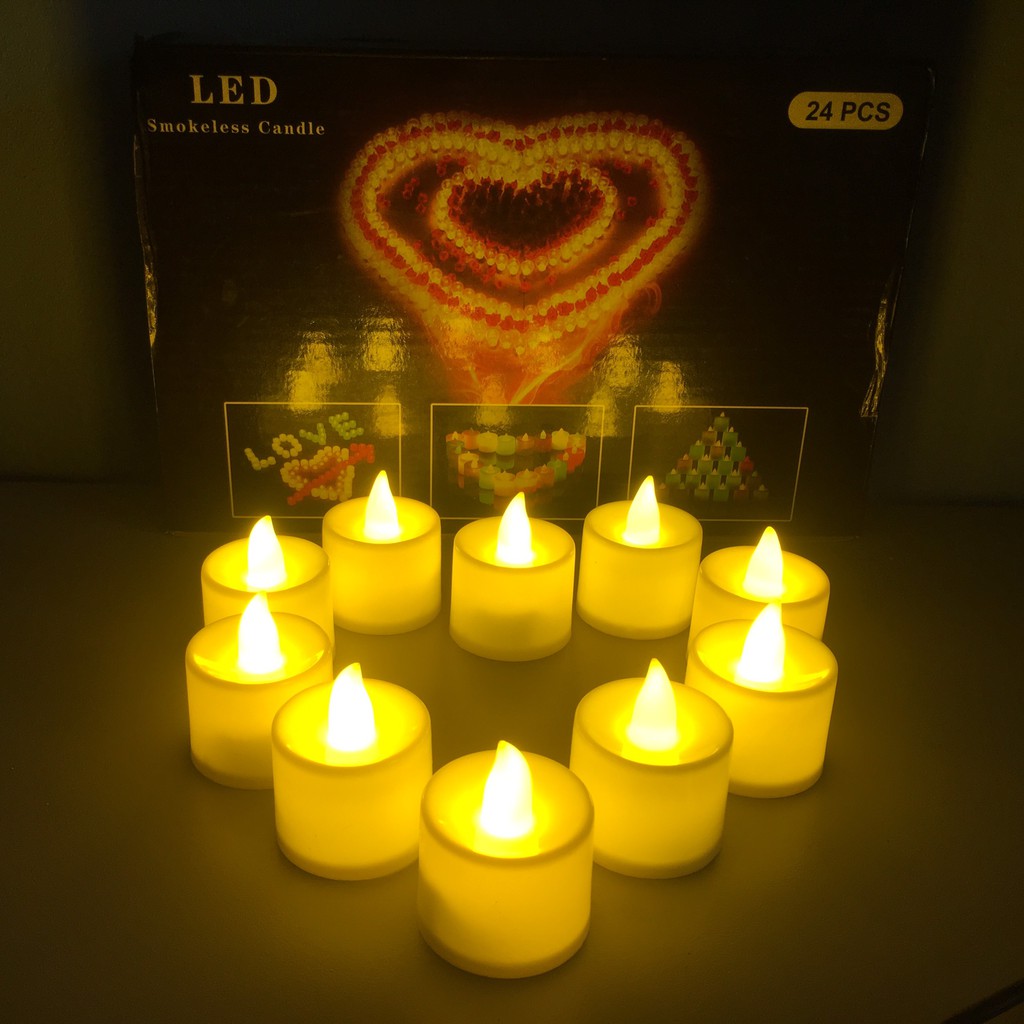 Đèn nến LED Trang Trí Lung Linh – Nến Led điện tử Hình Ngọn Nến Xinh Xắn