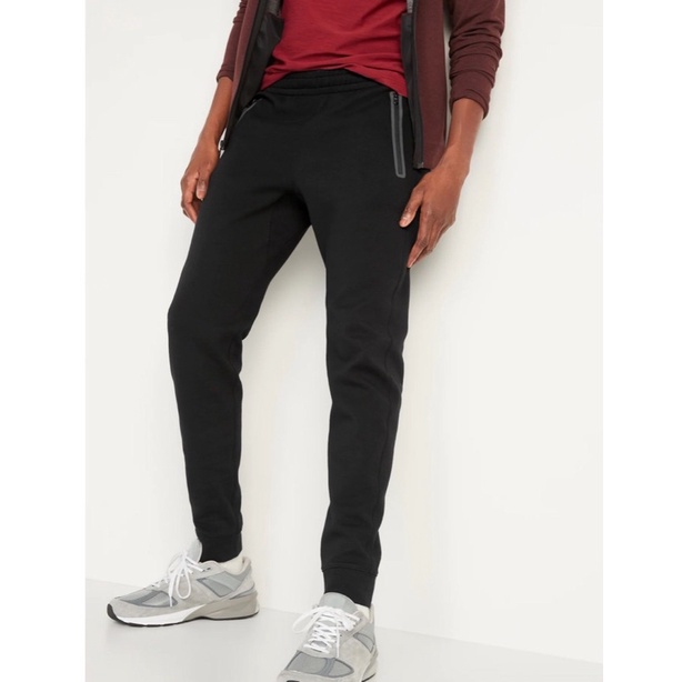Quần Jogger Vải Ép Nam Túi Zip ON