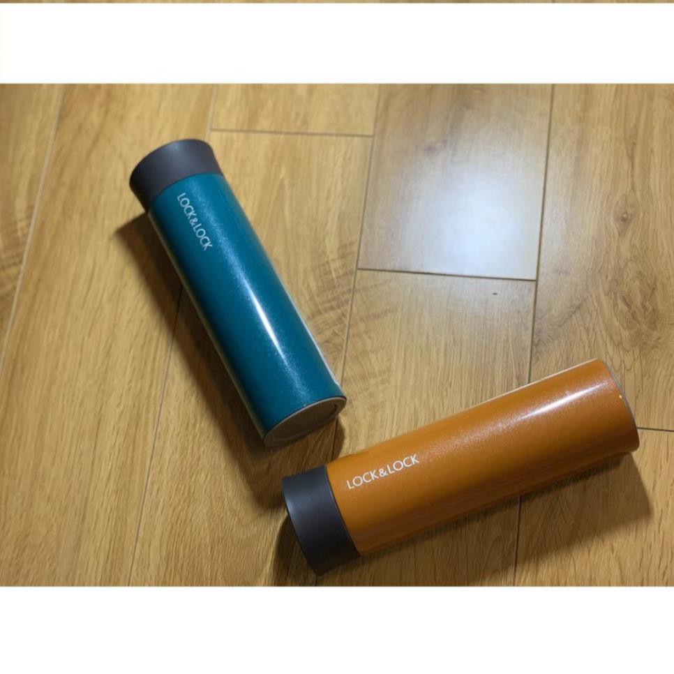 Bình giữ nhiệt Lock and Lock cao cấp Colorful Tumbler Color 400ml màu xanh