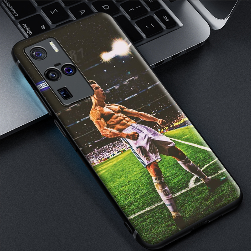 Silicone Ốp Điện Thoại Tpu Silicon Mềm Hình Cr50 Cr7 Cristiano Ronaldo Cho Samsung Galaxy A7 2018 / A9 2018 / Note 10 / Note 10 Plus / Note 10 Lite