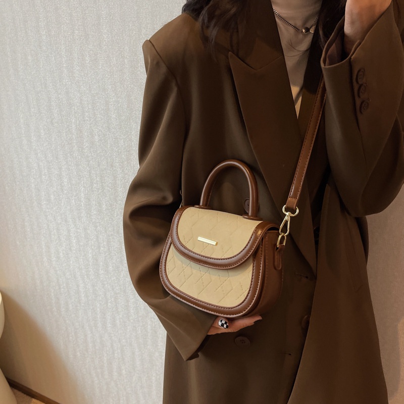 Túi Xách Đeo Vai Hình Vuông Cỡ Nhỏ Thiết Kế Đơn Giản Thời Trang