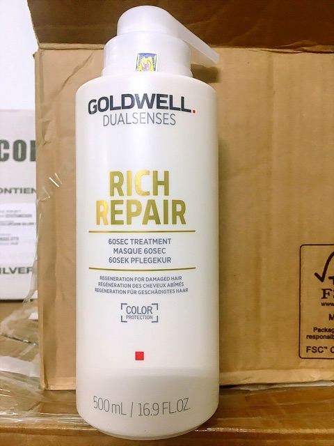 Dầu hấp tóc siêu chữa trị Goldwell Rich Repair