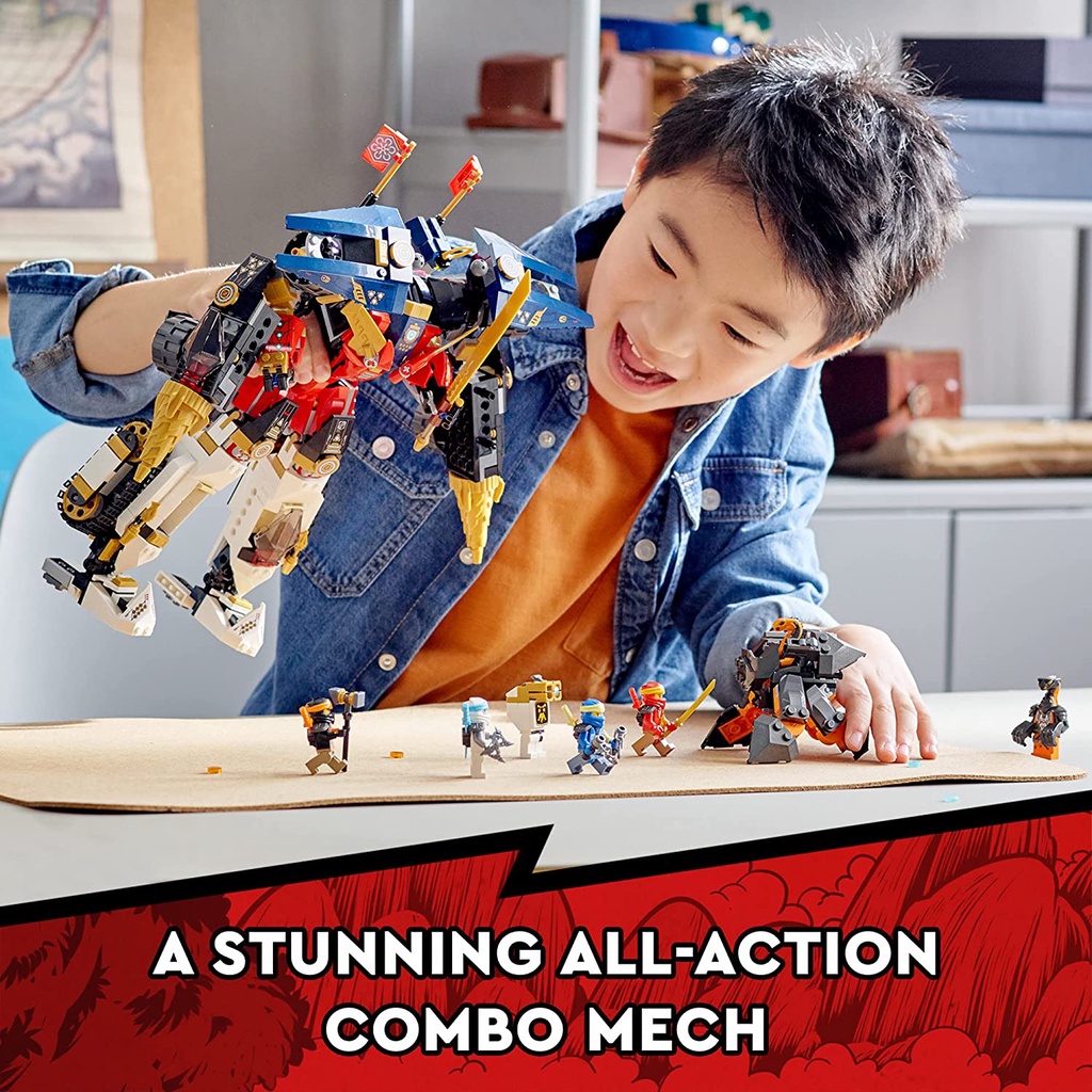 Lego Ninjago 71765 - Ninja Ultra Combo Mech - Bộ xếp hình Lego Robot ninja