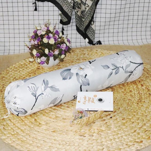 Vỏ gối ôm cotton poly Mẫu Doreamon, Vỏ gối ôm 35x105cm có dây rút ( Có bán kèm ruột gối khi ghé shop)