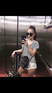 ( Nhập mã WAHEXINH giảm 10% đơn hàng 200k) Áo hm ,áo phông trơn cổ tim Hm