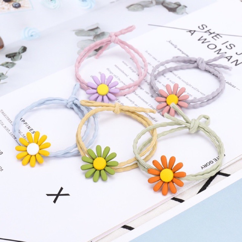DÂY BUỘC TÓC MẪU MỚI XINH XINH CHO BẠN GÁI