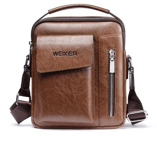 Túi đeo chéo da nam đựng IPAD thời trang WEIXIER / túi đeo chéo/ túi chéo/ túi da/ túi chéo da/ tui cheo/ túi bao tử