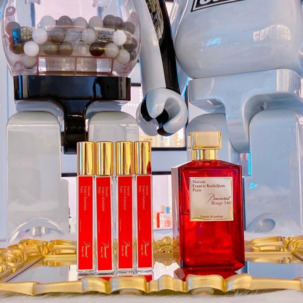 [𝚊𝚞𝚝𝚑] Nước Hoa Nữ MFK Baccarat Rouge 540 EDP chiết 10ml Mẫu thử nước hoa chiết nữ cao cấp hương hoa cỏ ngọt ngào