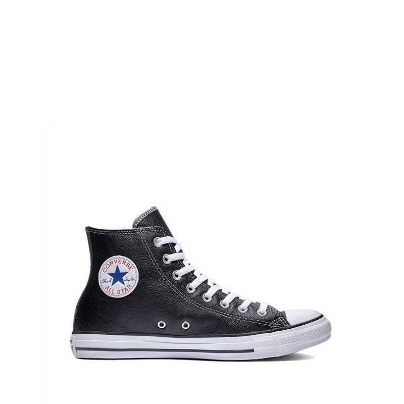 Giày Converse Chuck Taylor All Star Leather High Top Unisex Sneakers - Black