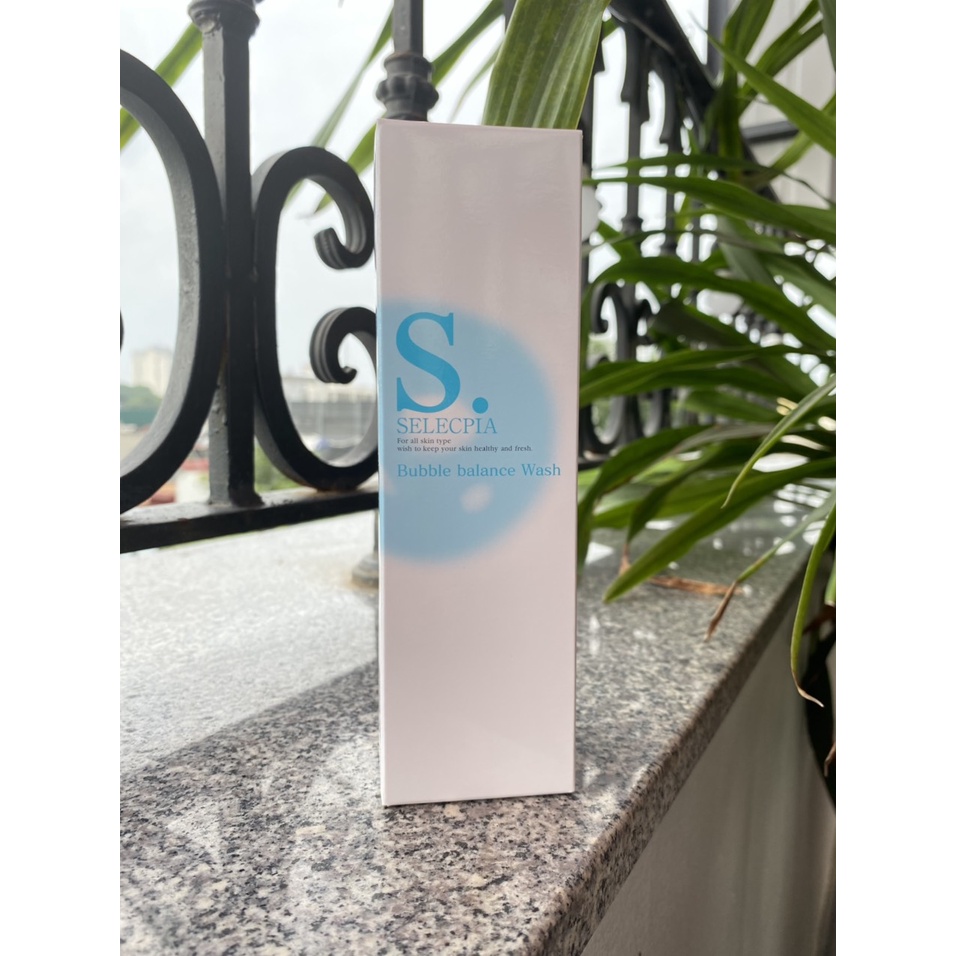 Sữa rửa mặt dạng bọt Selecpia làm sạch da mặt giảm mụn 150ml - Hương Chất Cosmetic