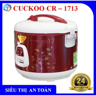 Nồi cơm điện chất lượng Cuckoo Hàn Quốc CR-1713 - 3.0 Lít - Bảo Hành 2 Năm