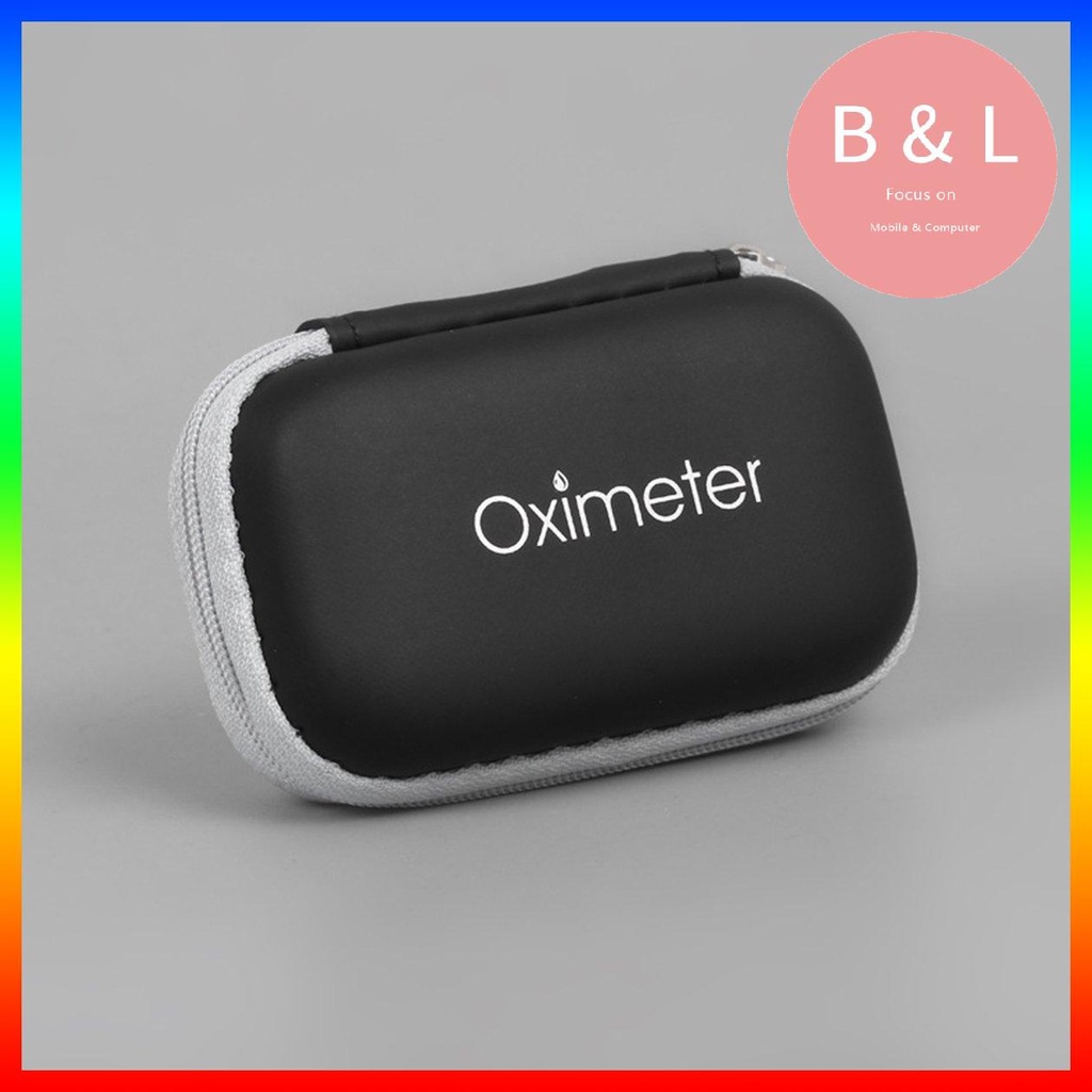 [Hàng mới về] Hộp đựng máy đo nồng độ oxy trung tính bằng nhựa EVA khóa kéo