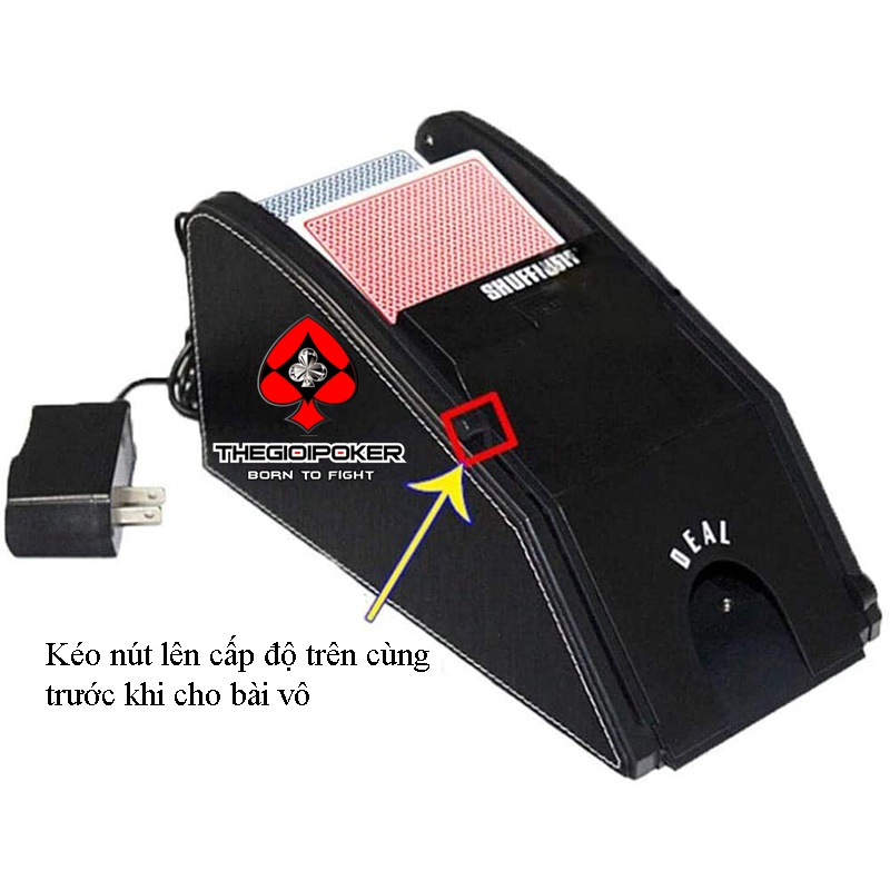 Máy Chia Xáo Bài Deluxe 2in1