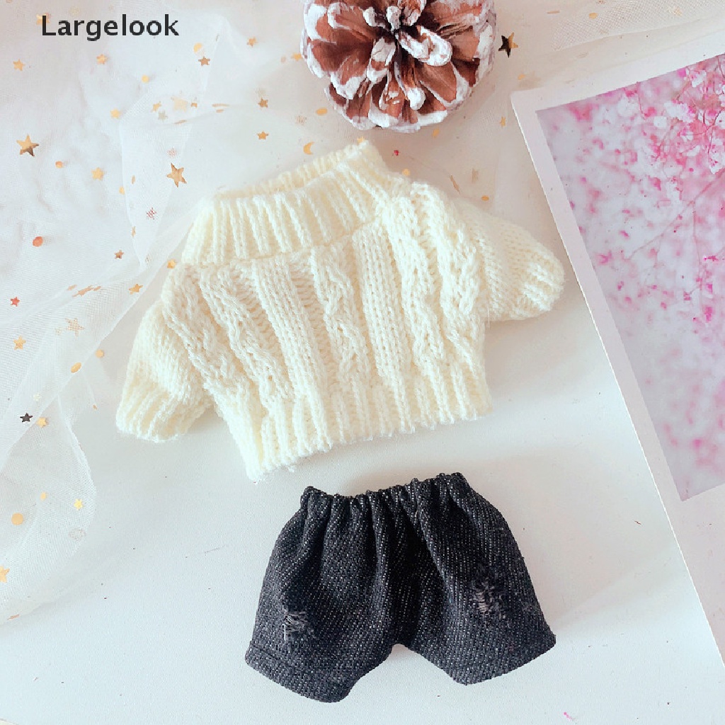 Phụ kiện quần áo len cho búp bê nhồi bông hình thần tượng 20cm