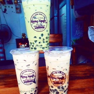 In tem dán ly trà sữa