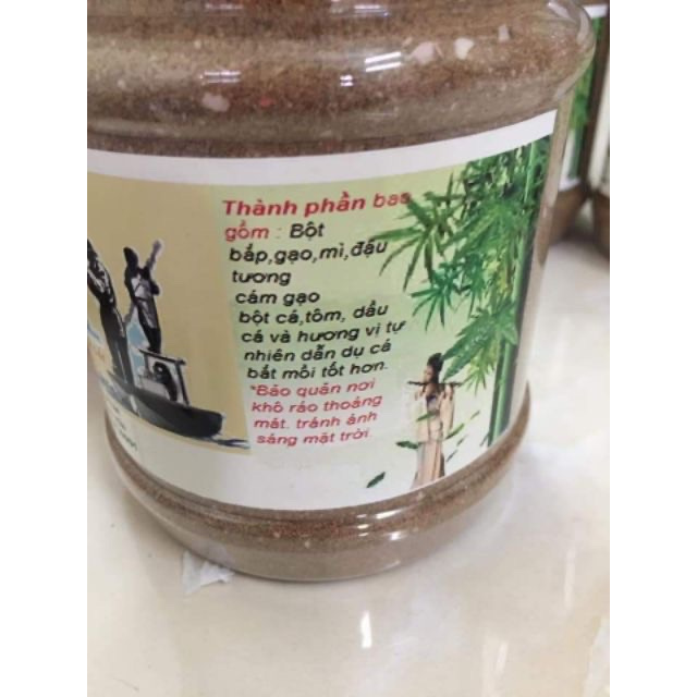 mồi câu tổng hợp 500g siêu nhậy y hình hàng y hình