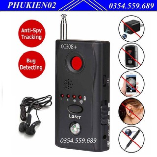 Thiết bị phát hiện Camera và Máy nghe lén CC308+