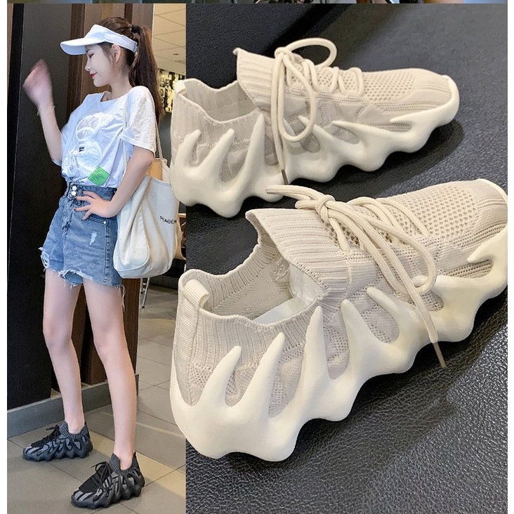 Giày Thể Thao Vải Dệt Núi Lửa Thoáng Khí Thời Trang Mùa Hè Hàng Mới Dành Cho Bạn Nữ 2022